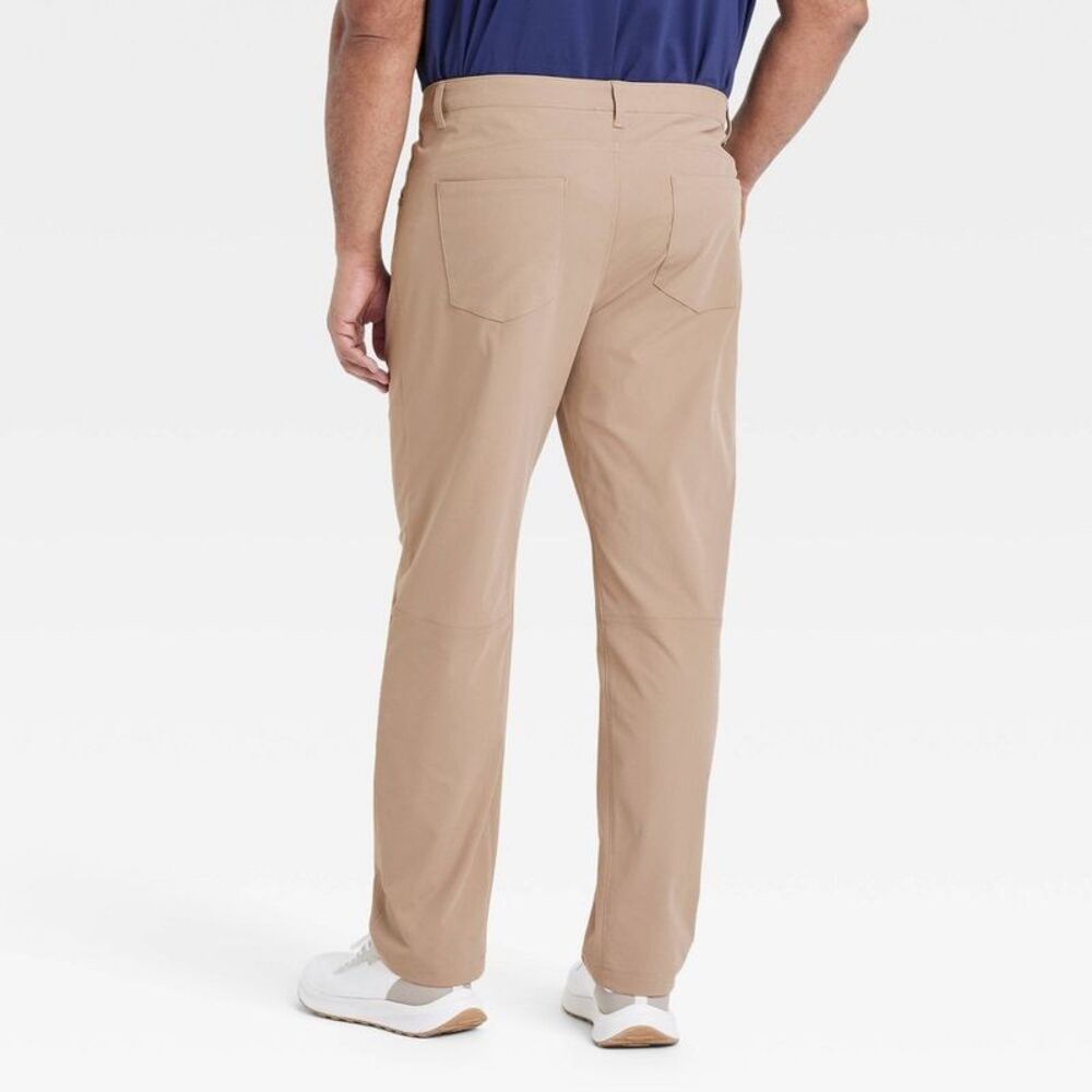 All In Motion - Men's 360 Lifestyle BIg 5-Pocket Golf Pant - All I Tan - Picture 2 of 3